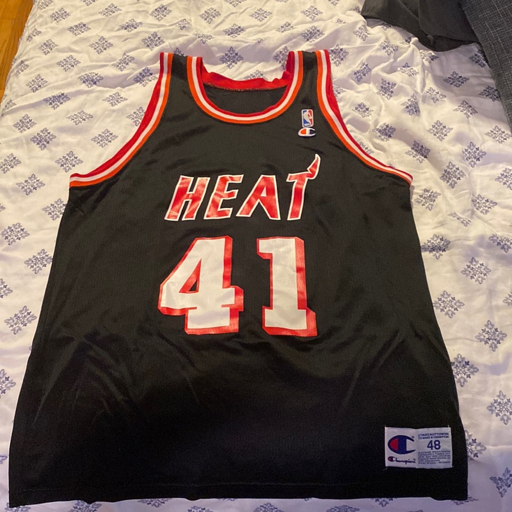 Vintage Glen Rice Miami heat jersey